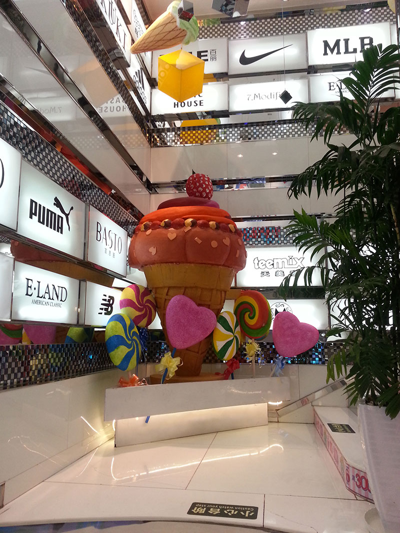 冰激凌节日美陈