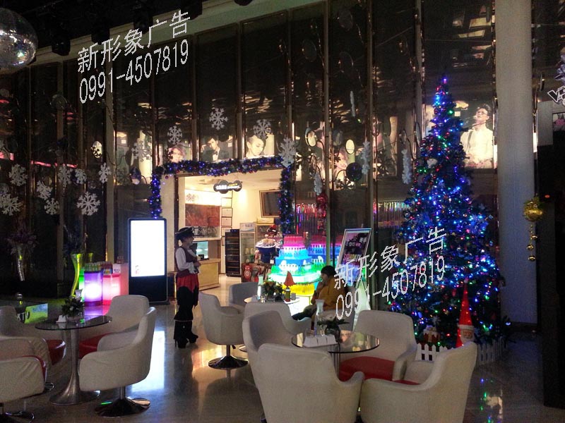 娱乐场所圣诞美陈制作