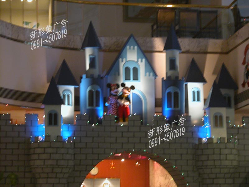 广告装饰苯板雕刻作品