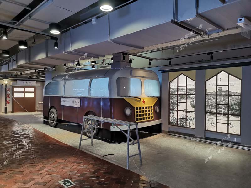 商场美陈车餐车